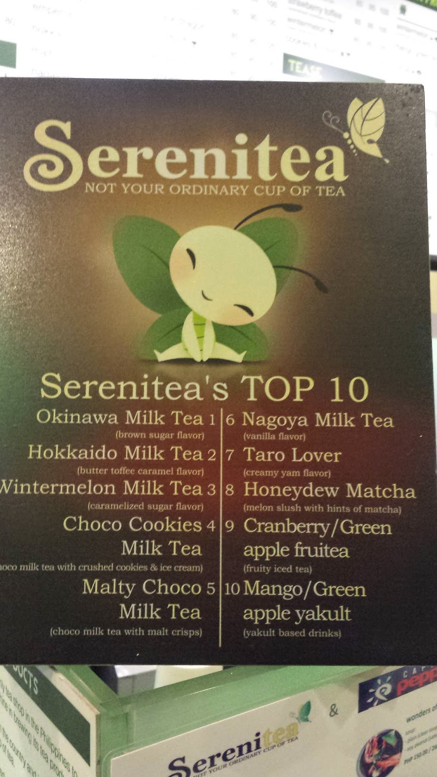 Serenitea Milk teas