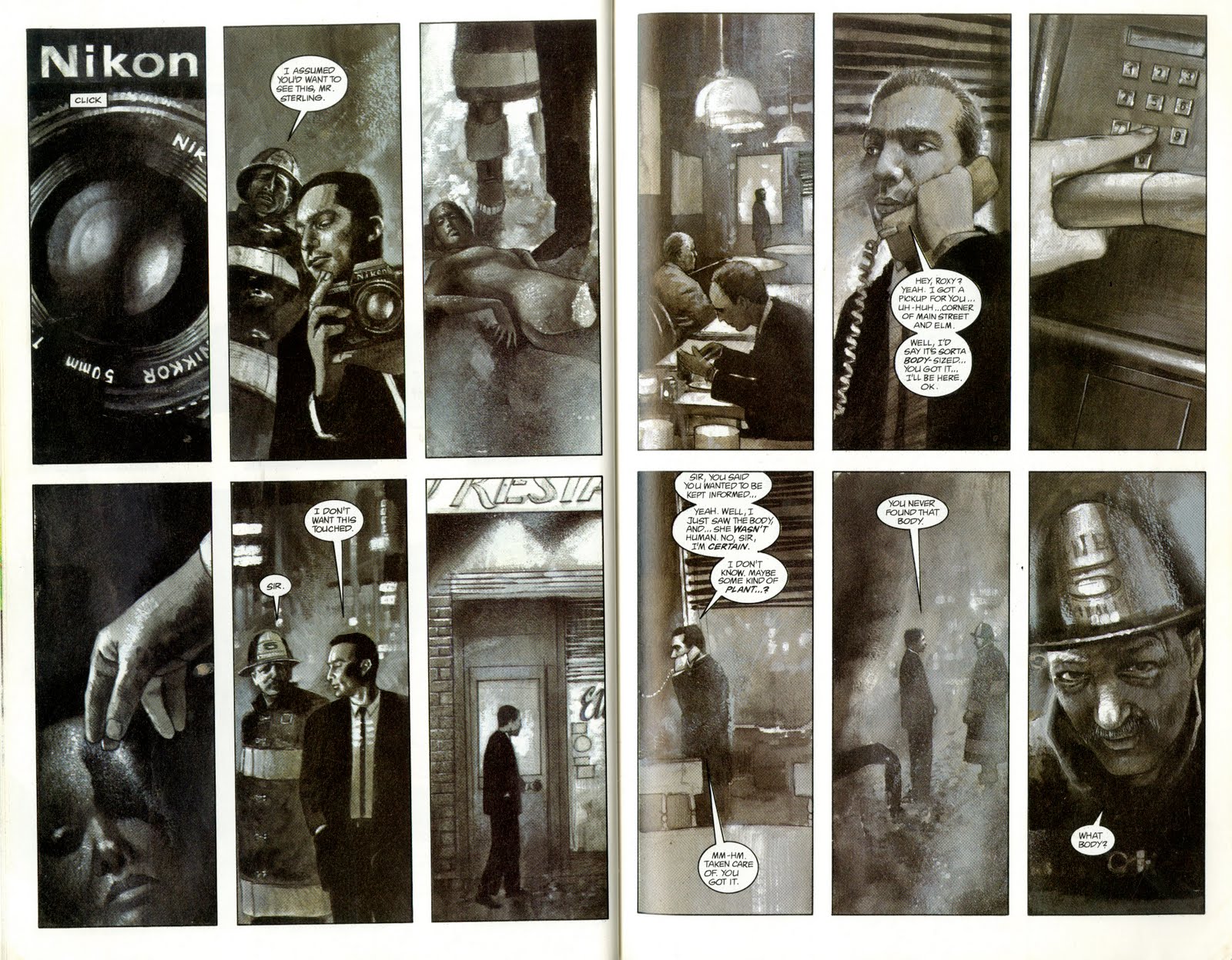 Fedora BLACK ORCHID Dave Mckean and Neil Gaiman