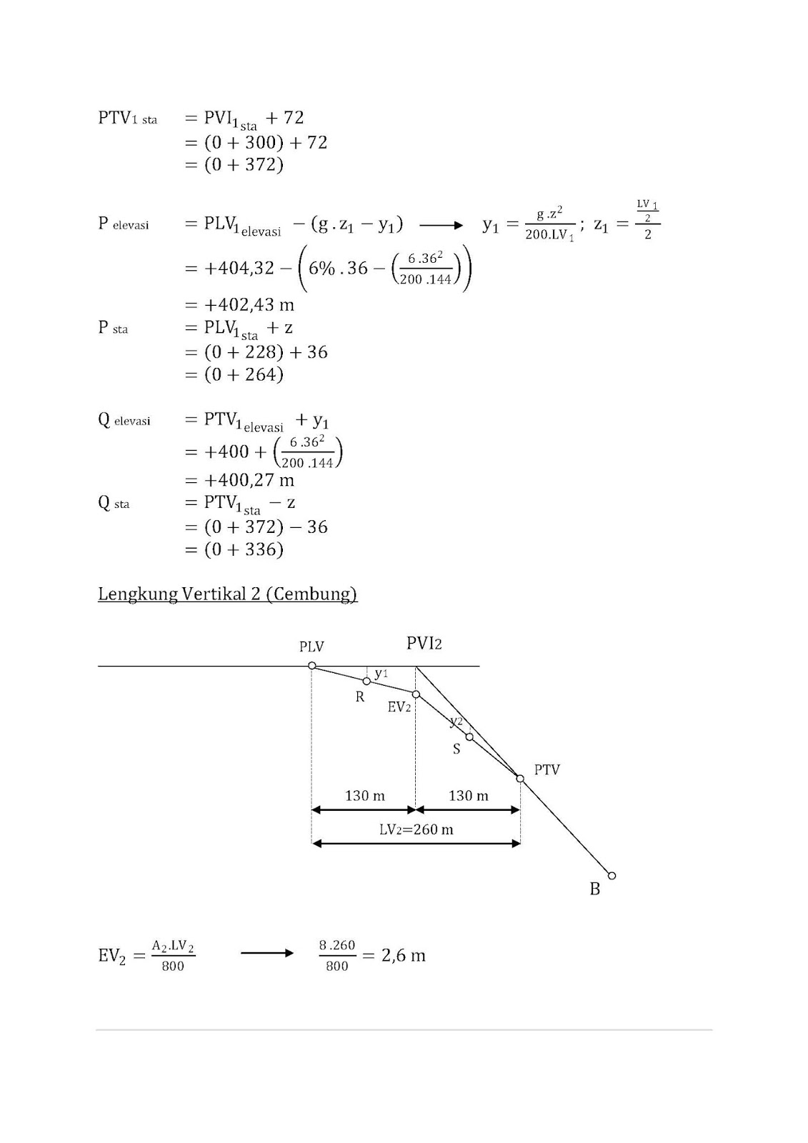 Studi Contoh Perencanaan Geometrik Jalan