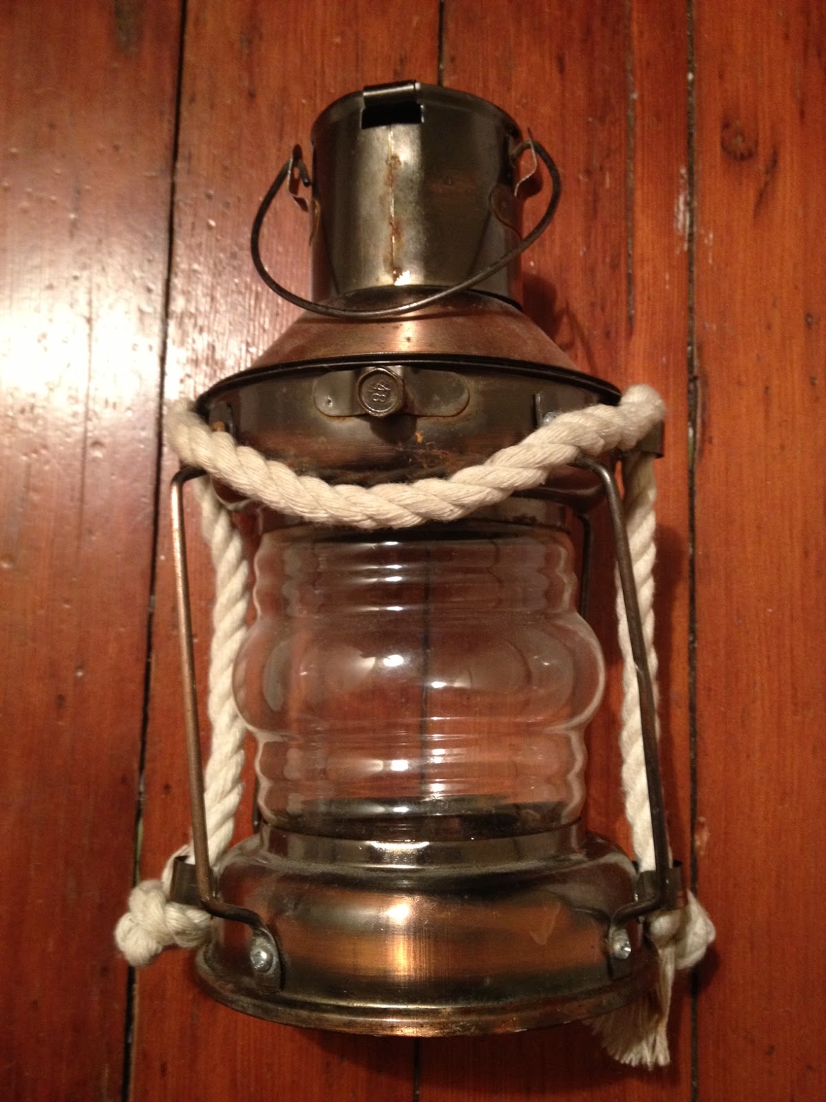 Cass & Merlune DIY Nautical Ship Lamp