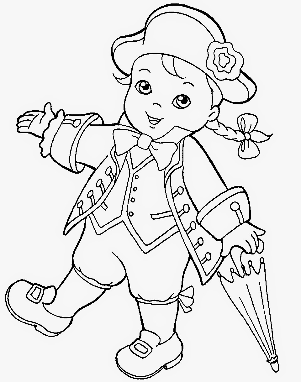 Maschere E Vestiti Di Carnevale Da Colorare