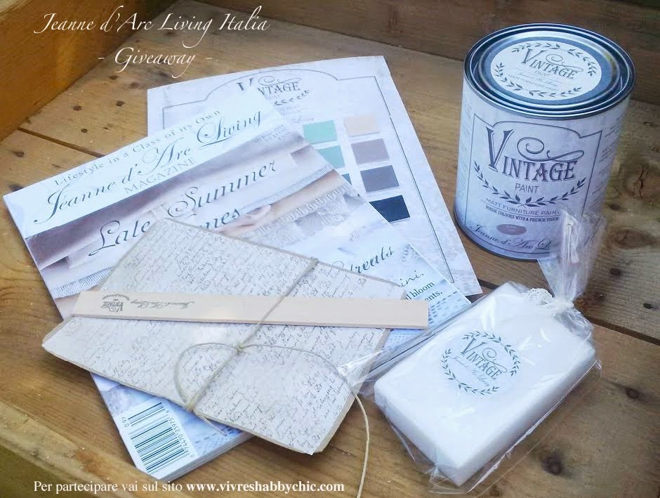 IL GIVEAWAY DI VIVRE SHABBY CHIC