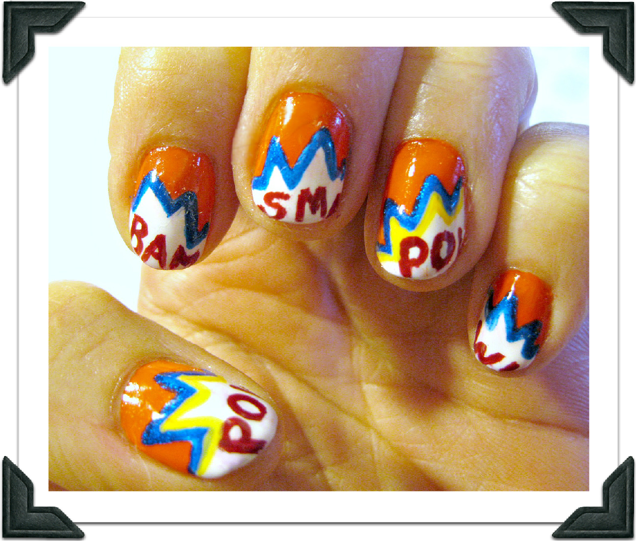 ...Make It With Me Comic Book Nail Art