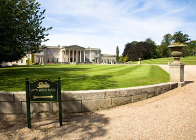 Drive leading to Wynyard Hall Drive leading to Wynyard Hall