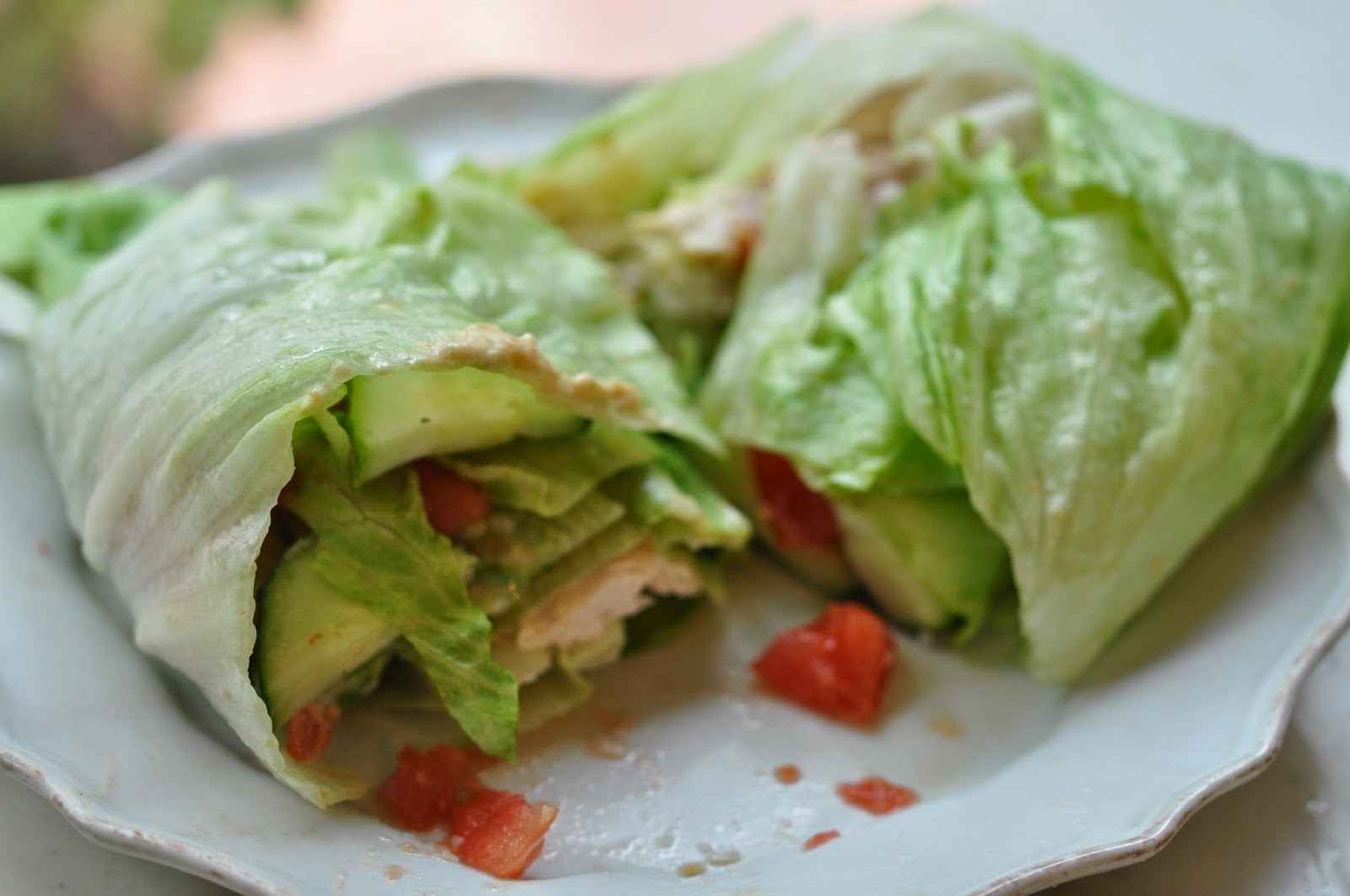 Life of a Wise Wife Lettuce Wrap Lunch