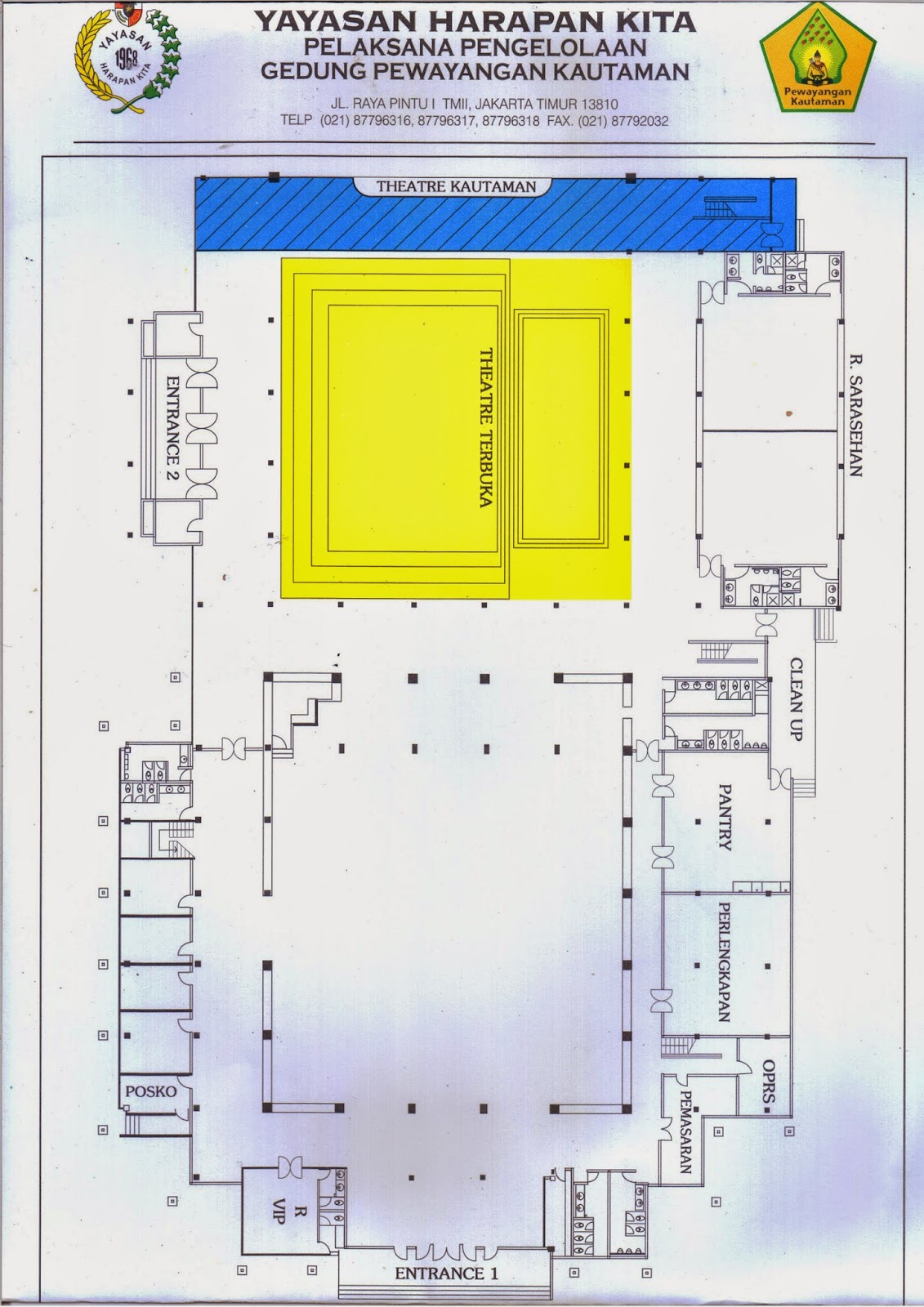 Layout Gedung Pewayangan | mrs r gedung pewayangan kautaman tmii Layout Gedung Pewayangan | mrs r gedung pewayangan kautaman tmii