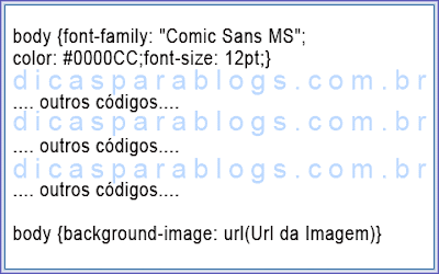 código html do blogger