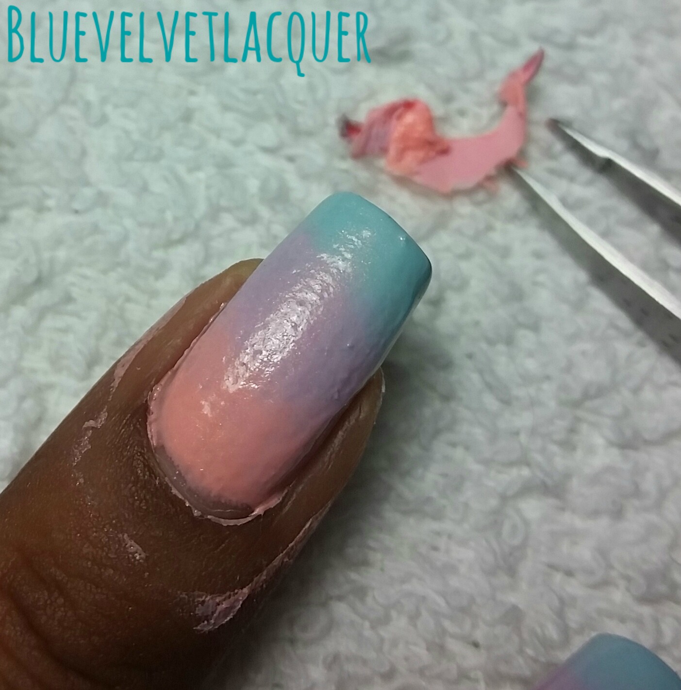 Blue Velvet Lacquer Cinema Swatch Lacquers That's A Wrap Review