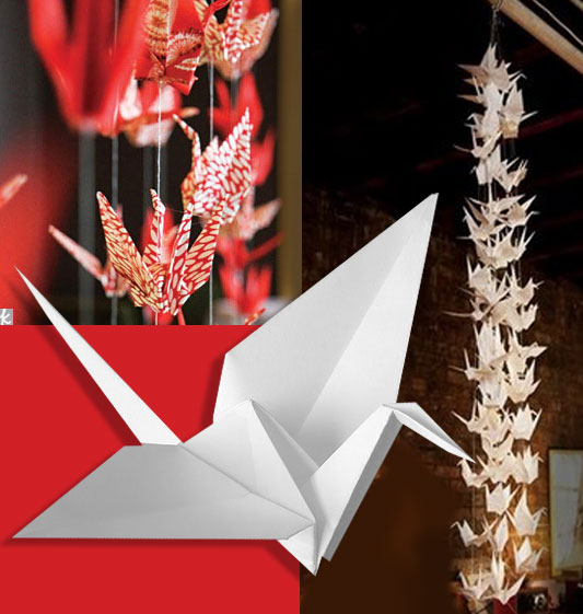 Paper Crane DIY SWEET TIDINGS