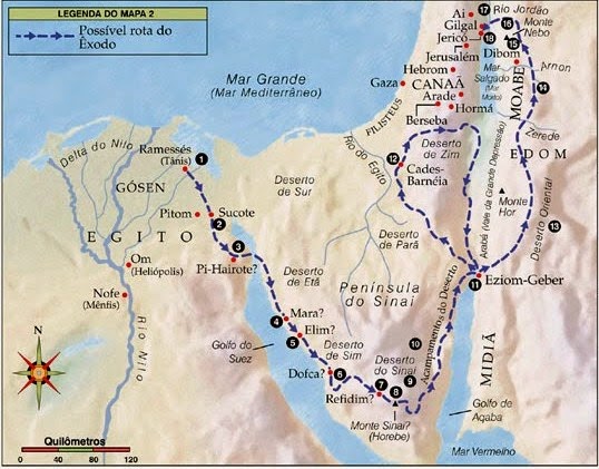 Featured image of post Mapa Da Terra Prometida Cana