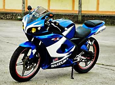 Foto Modifikasi Motor Suzuki Thunder Sporty Terbaru Foto Modifikasi Motor Suzuki Thunder Sporty Terbaru