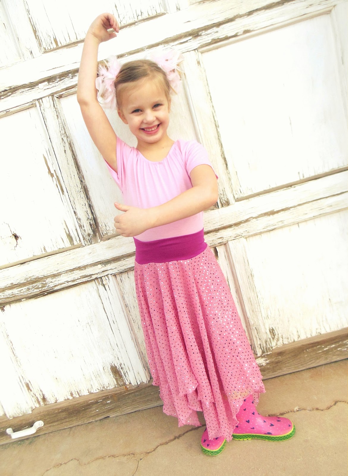 hazel and company twirly dance skirt tutorial