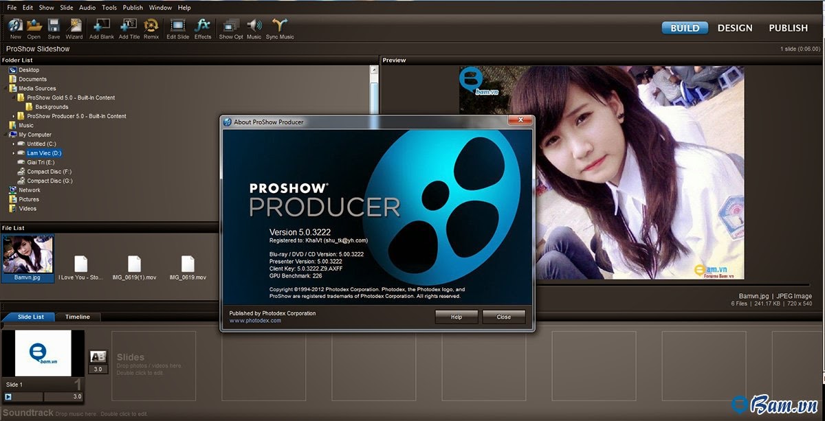 Proshow Producer 6 Ключ