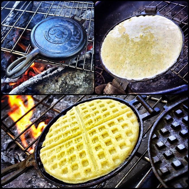 The Fiberglass Manifesto Waffle Iron Waffles