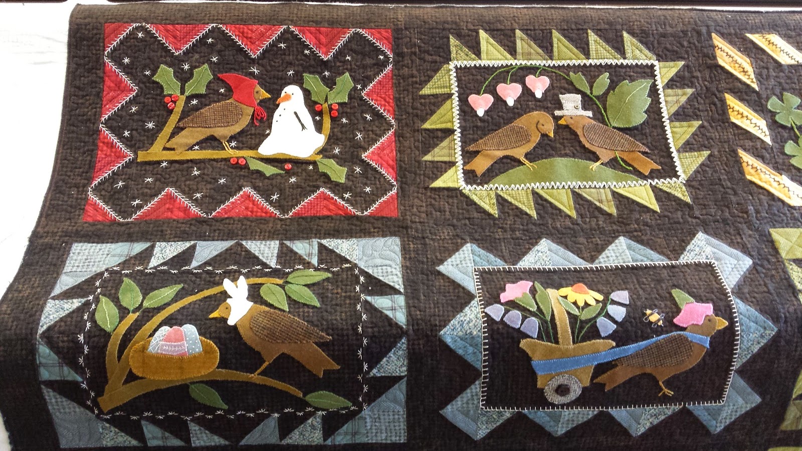 Just Quilted by Gina Boone Quilts, Quilts and Catching up on Quilting
