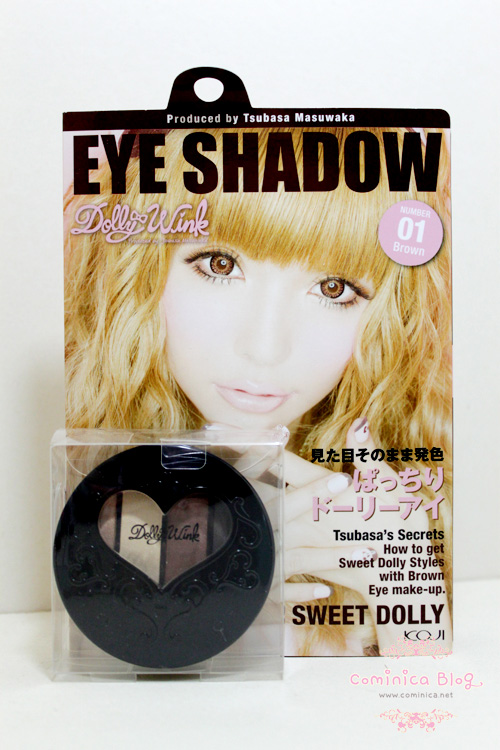 Cominica Blog ♔ Dolly Wink Eyeshadow 01 Brown