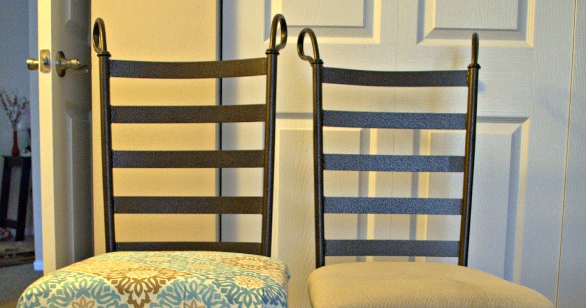 DIY, How to cheaply recover chairs The Artsy Cajun
