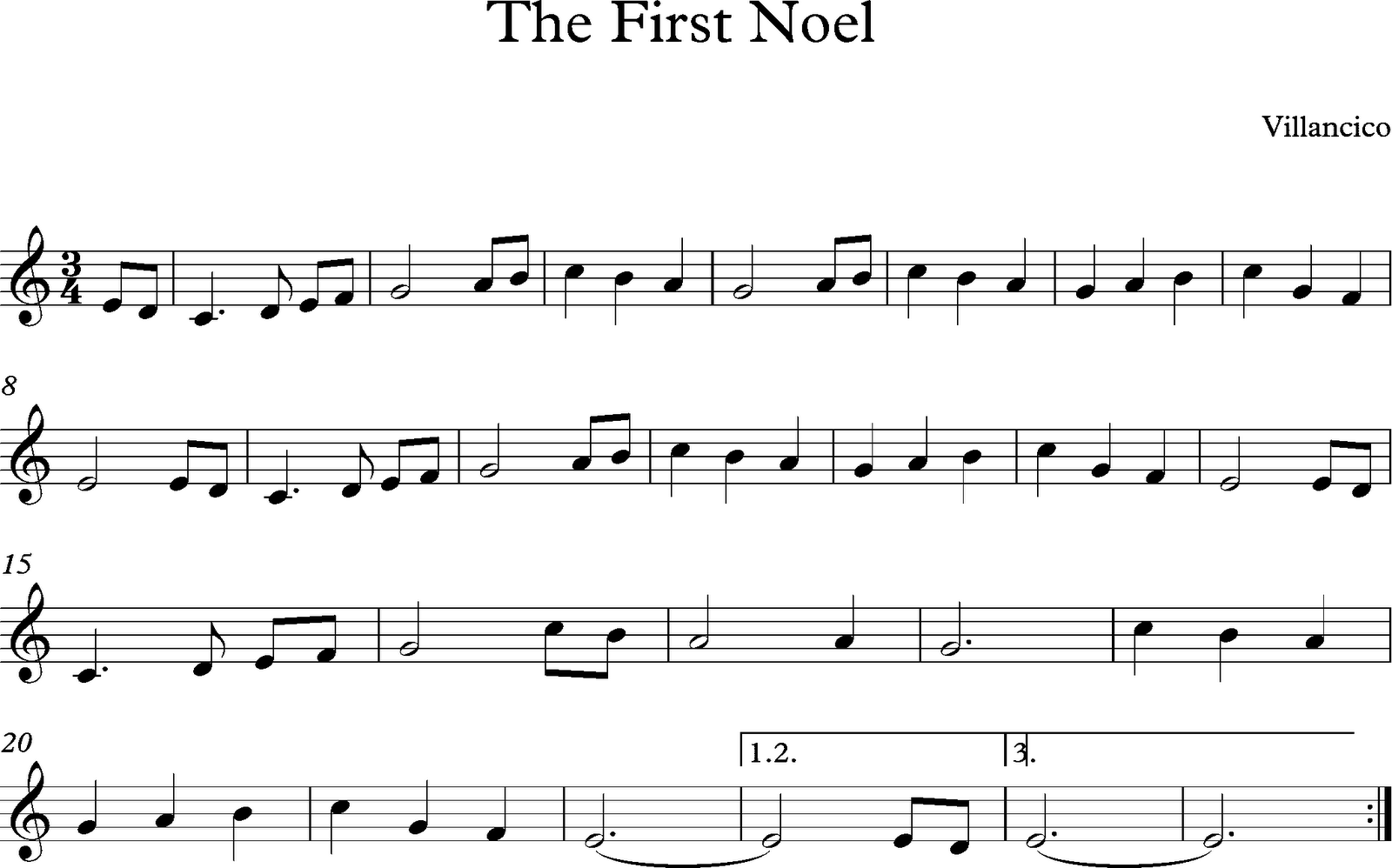 the first noel instrumental