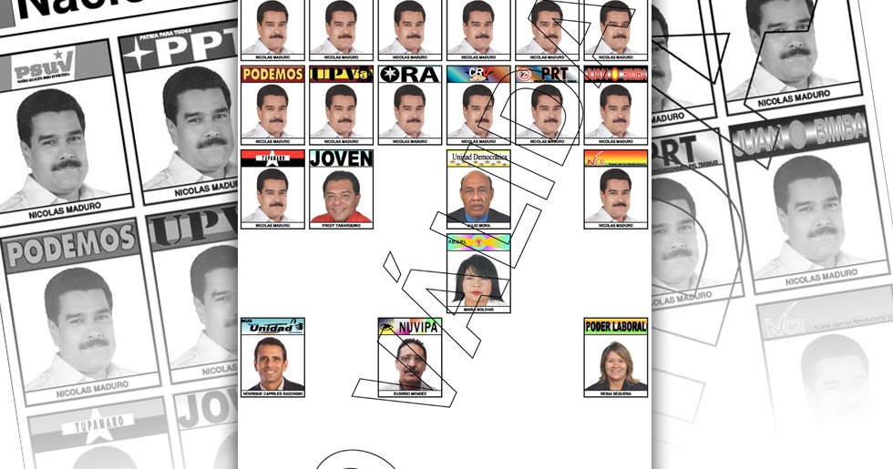 Esta es la boleta electoral del 14A Tutto Noticias Noticias
