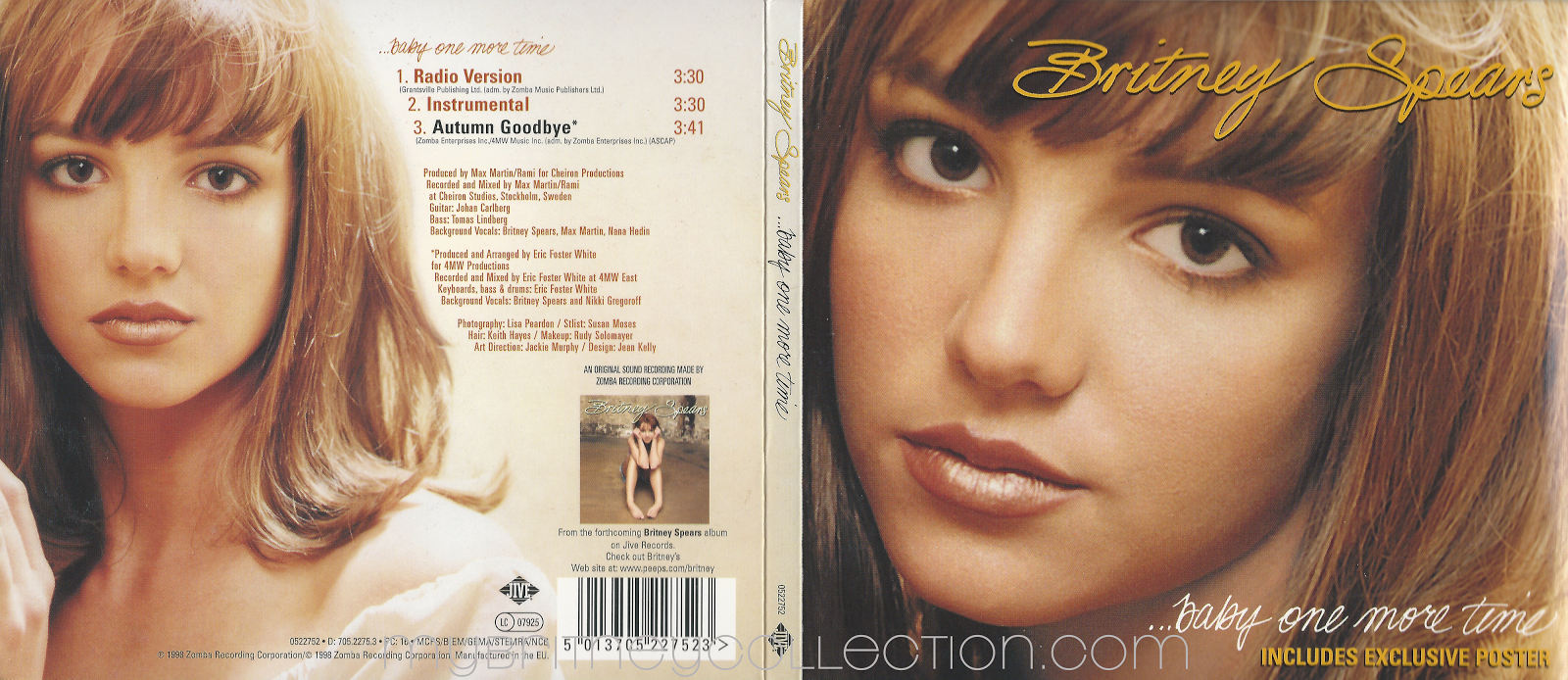My Britney Collection Baby One More Time Uk Limited Edition Single