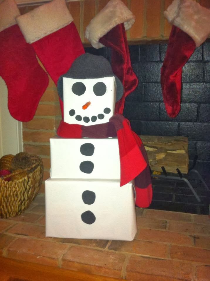 Two Magical Moms Snowman Tower of Gifts