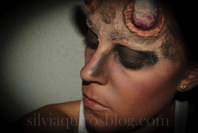 Maquillaje Halloween 4: Diablo con cuernos, Halloween Make-up 4: Debil with horns, special effects, efectos especiales, Silvia Quirós Maquillaje Halloween 4: Diablo con cuernos, Halloween Make-up 4: Debil with horns, special effects, efectos especiales, Silvia Quirós