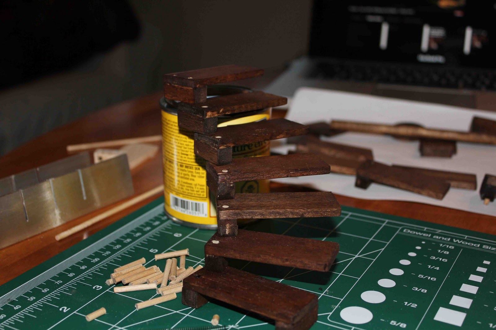 The Adventures of Arcly and Elo DIY Dollhouse Spiral Stairs