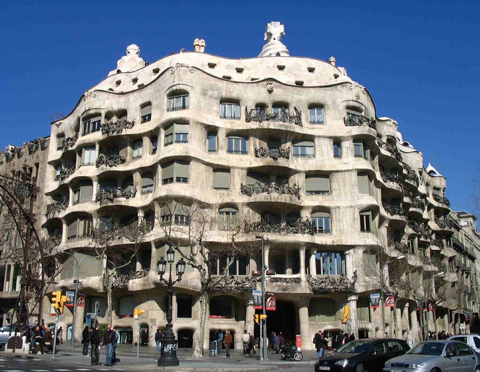 Llop numerada y firmada lito Barcelona modernista la Pedrera 