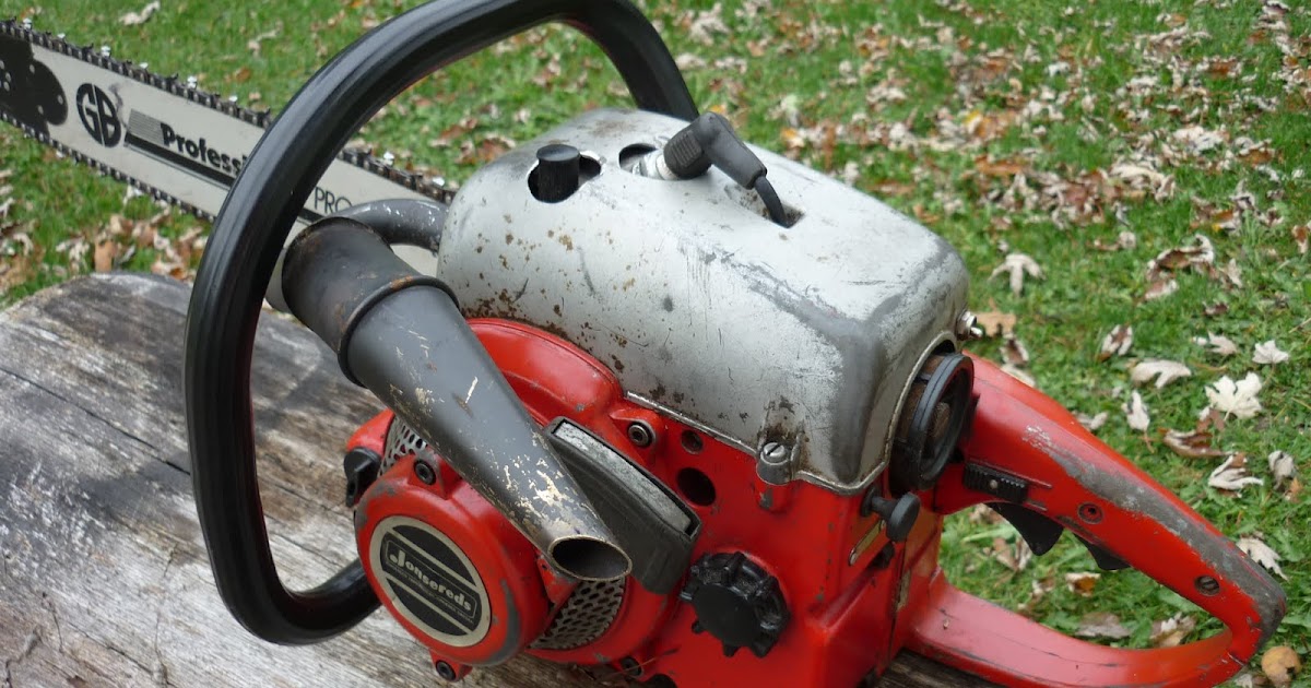 VINTAGE CHAINSAW COLLECTION JONSERED GROUP OF SAWS.