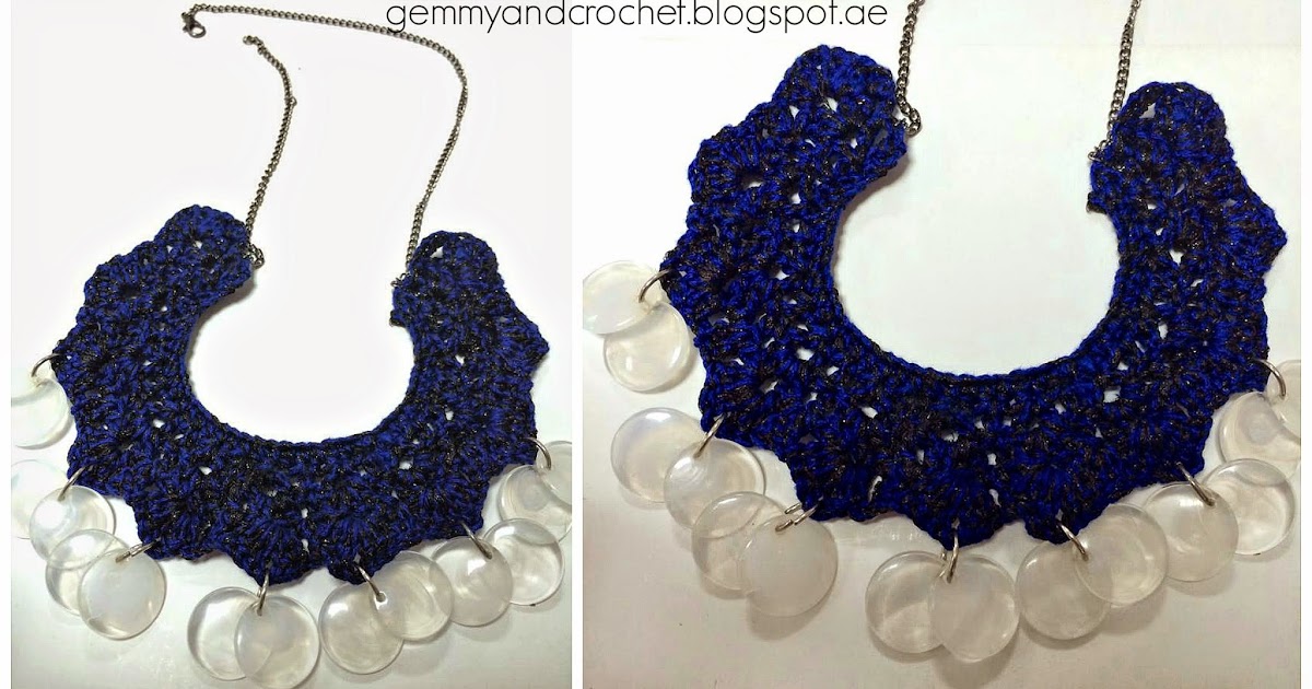ALL ABOUT CROCHET: Beaded Crochet Necklace