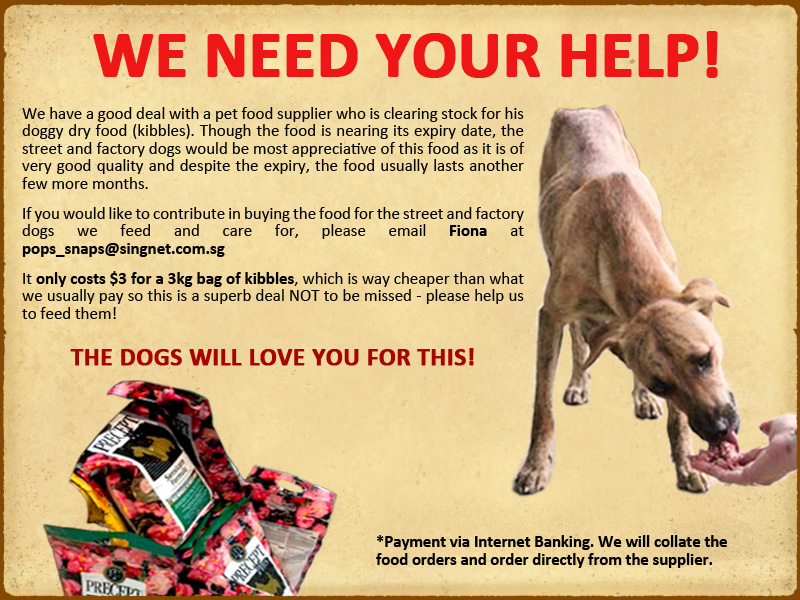 HOPE Dog Rescue Food For Hope (OnGoing Project)