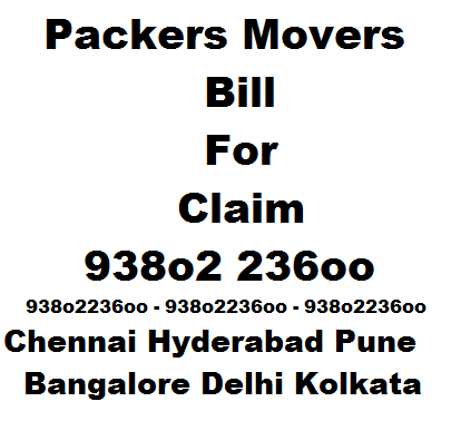 movers and packers bill