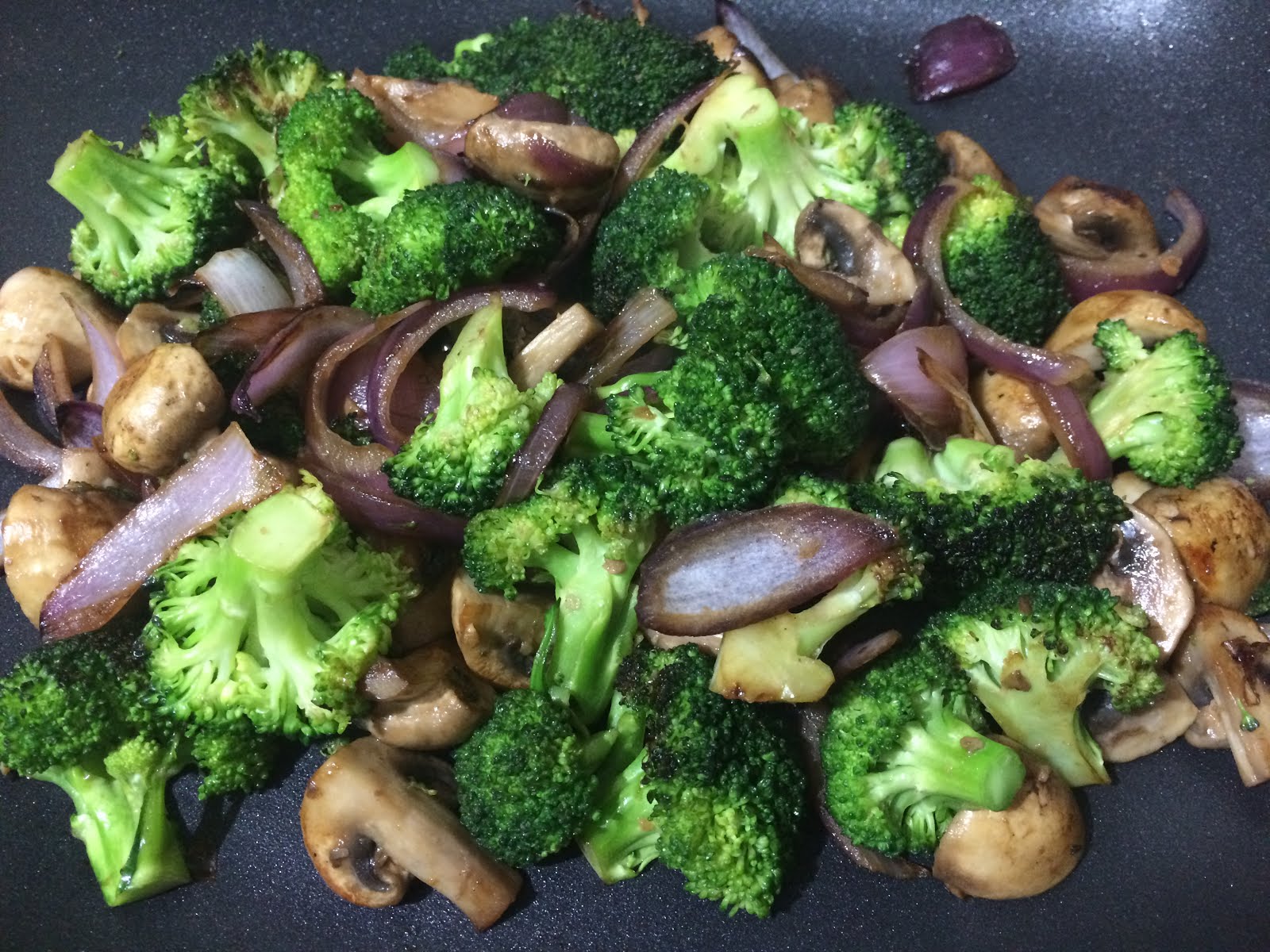 Broccoli, Mushroom and Onion Medley A Dash Of Flavour Printable Recipes
