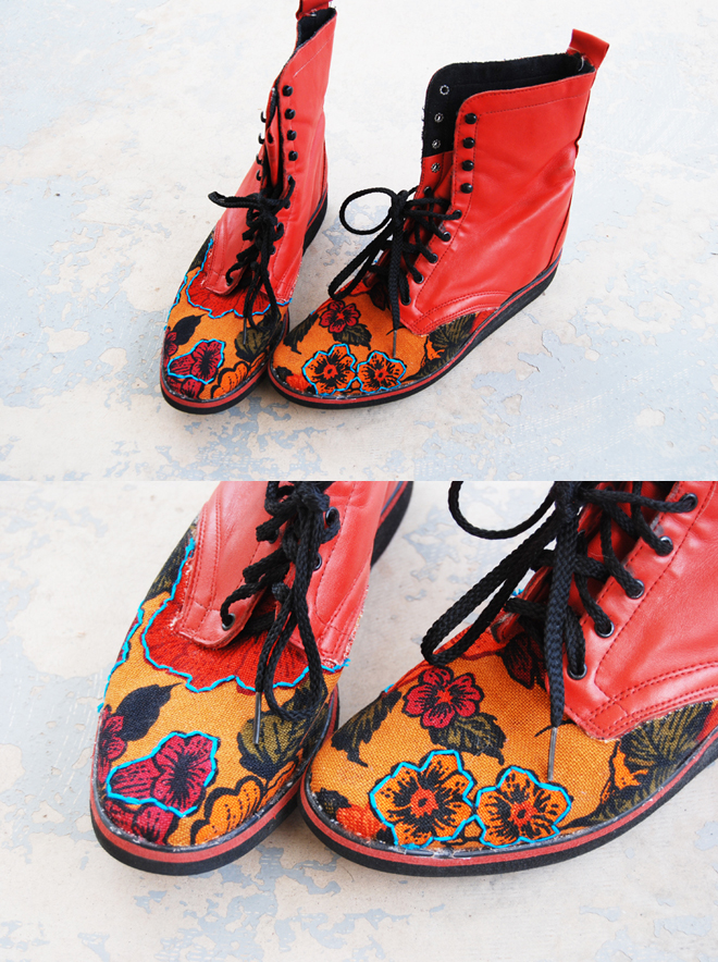 Jessamity DIY Fabric Covered Shoes