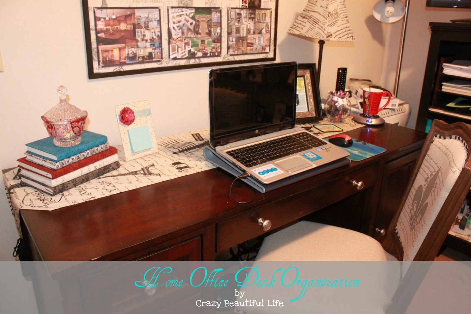 Office desk organization 101 – quick tips for avoiding office desk Glitter Glue and Paint: Beautiful Organizing #2