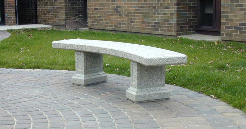 Doty And Sons Concrete Products Inc Curved Morrison Bench