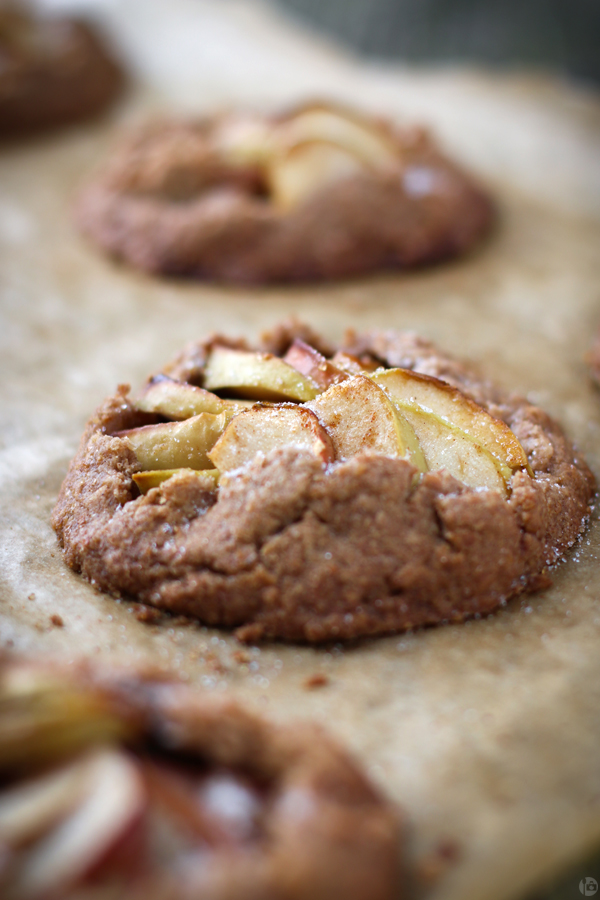 Small Apple Galettes with Brown Sugar