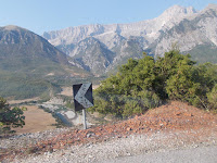 Albanien Bergpass