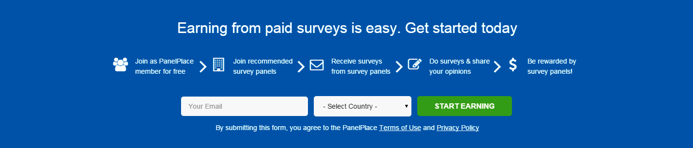 Panel Place Registration procedure