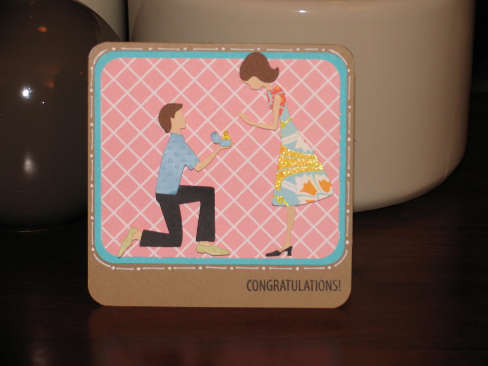 Cricut Engagement Card