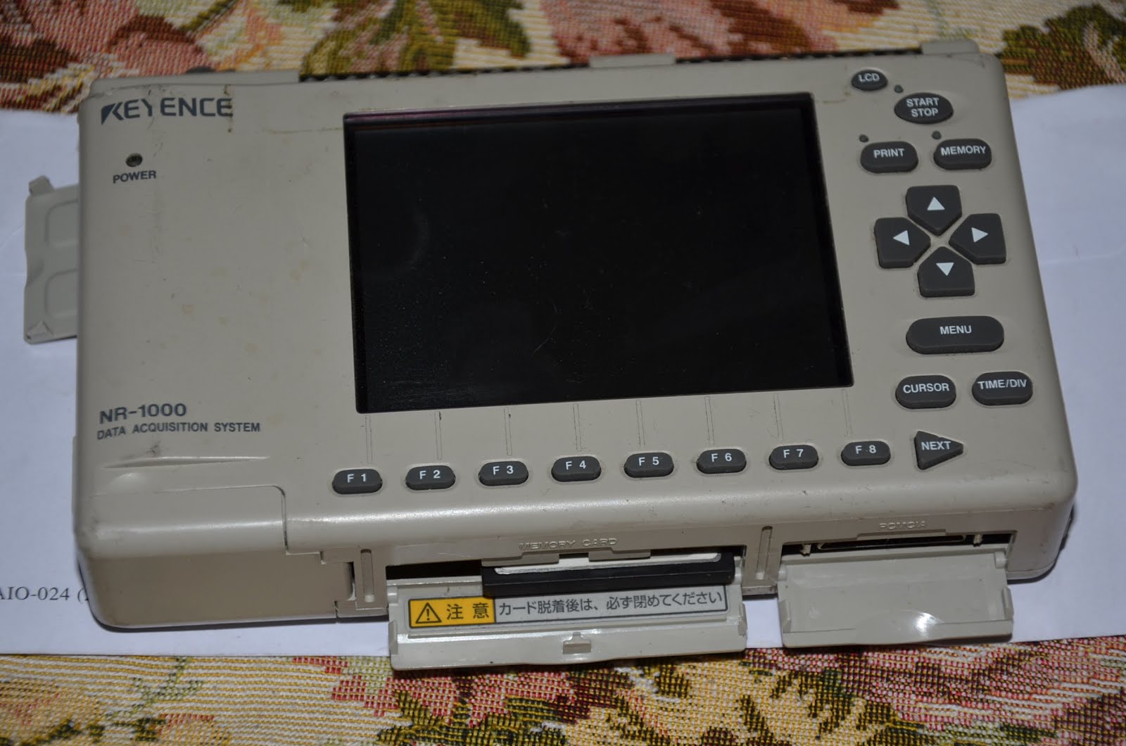 keyence nr1000 Data Acquisition System (used） eBay