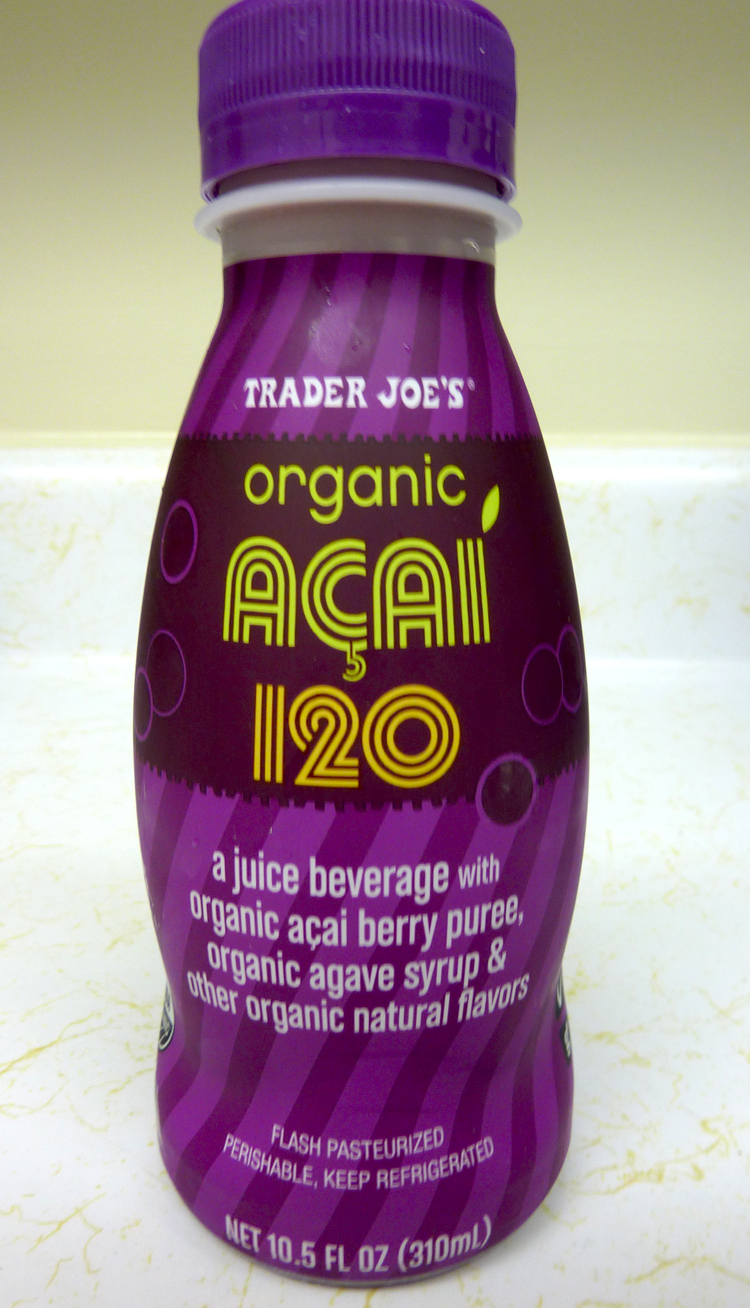 What's Good at Trader Joe's? Trader Joe's Organic Acaí 120
