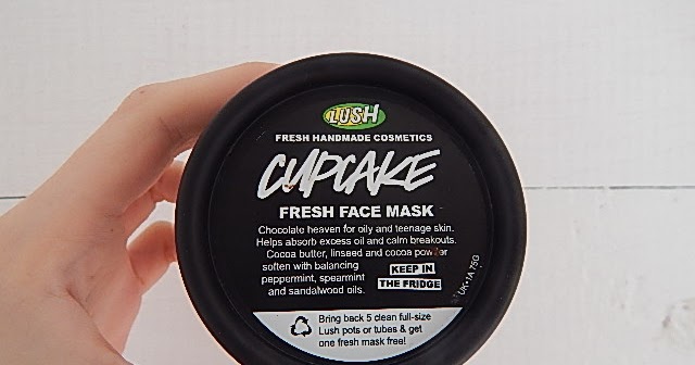 Download Lush S Cupcake Face Mask Review Adele Lydia PSD Mockup Templates