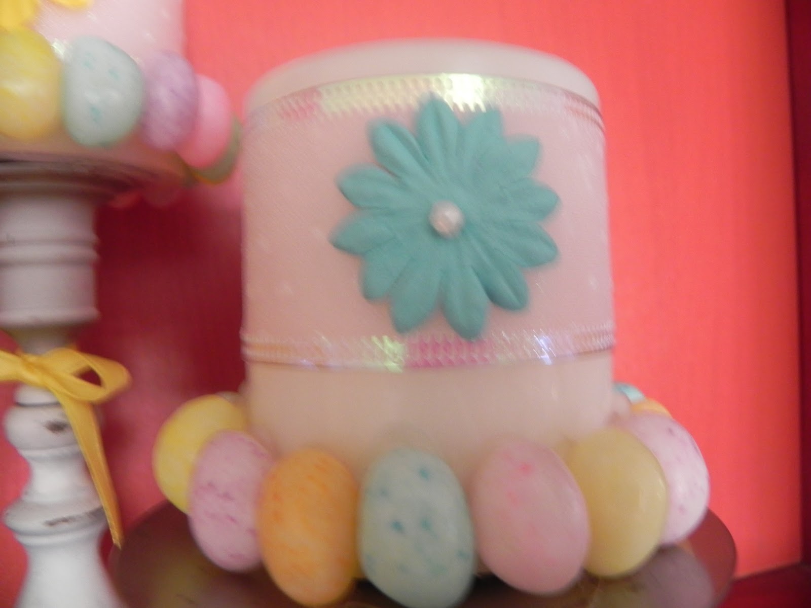 The Messy Roost Pretty Easter Candles