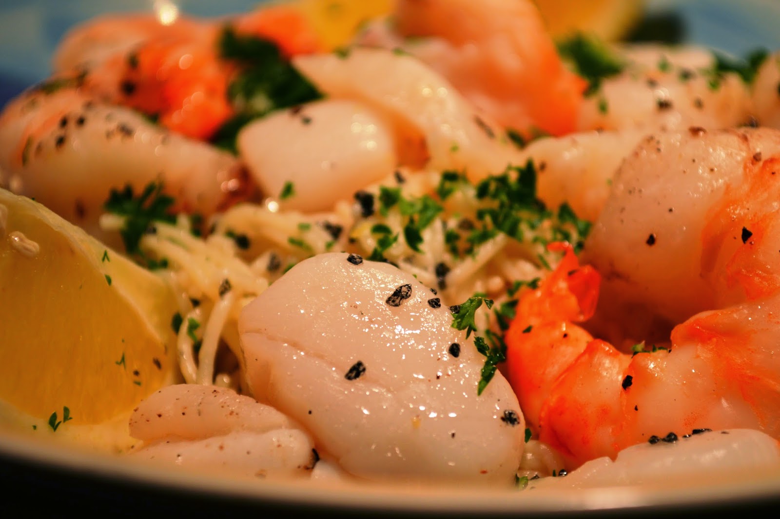 Clever Soiree 10 Minute Dinner Shrimp & Scallop Scampi