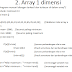 Latihan Membaca Struktur Data : 2. Array 1 Dimensi
