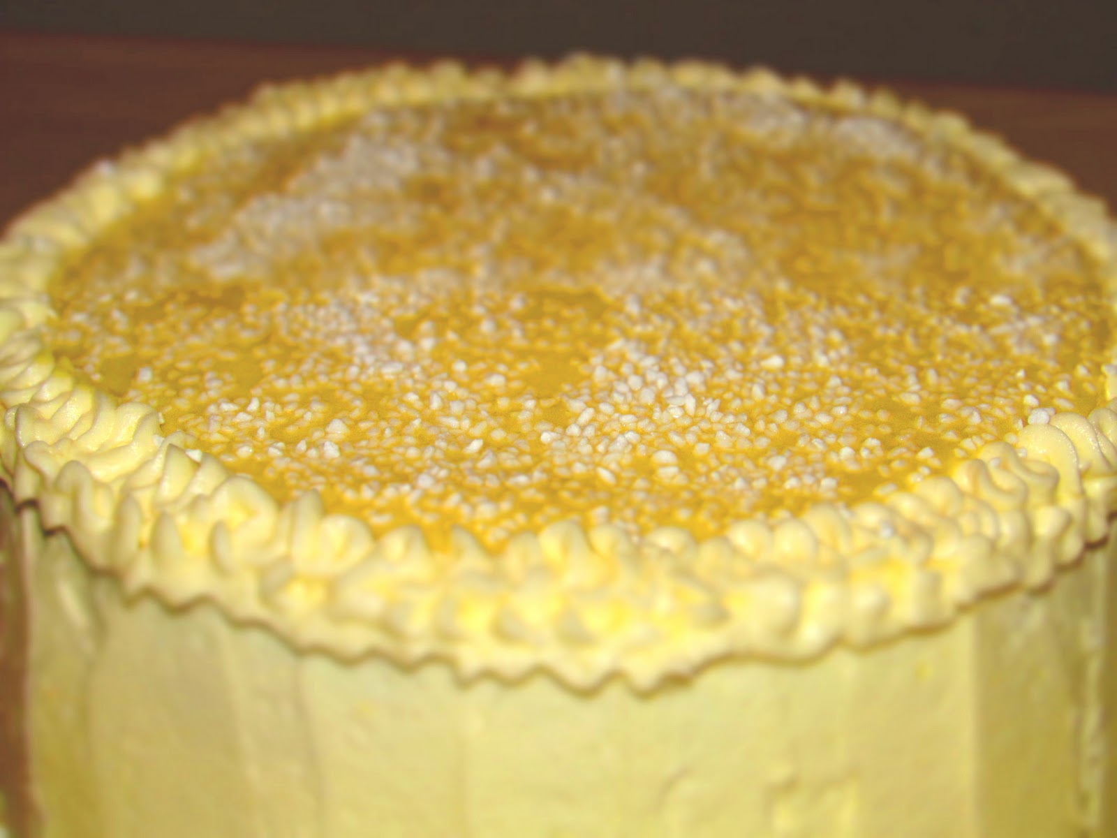 I put Swedish pearled sugar on