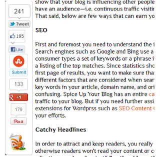 Bookmark Bar Blogger Screenshot