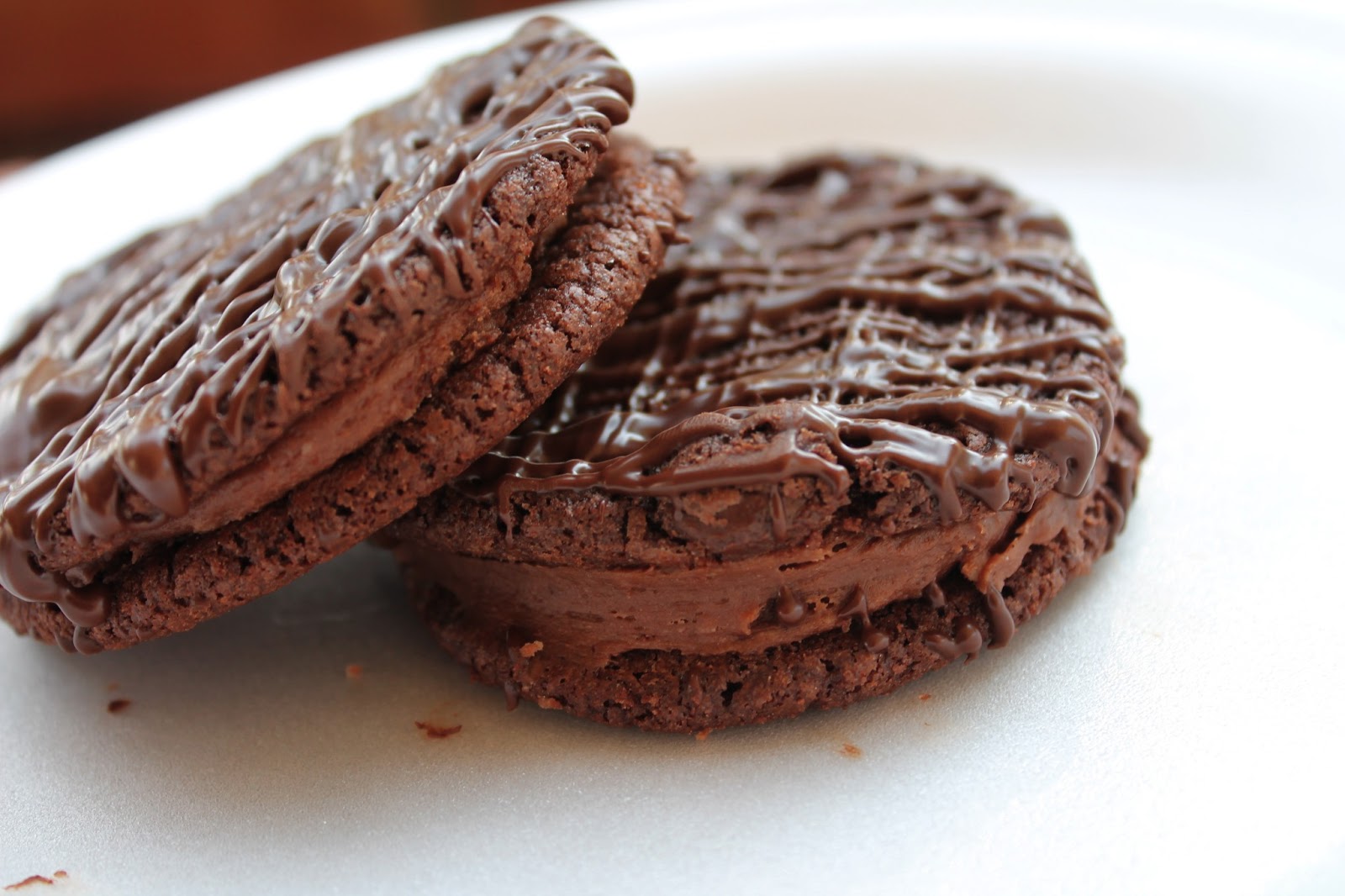 Gluten Free Casually Chocolate Sandwich Cookies