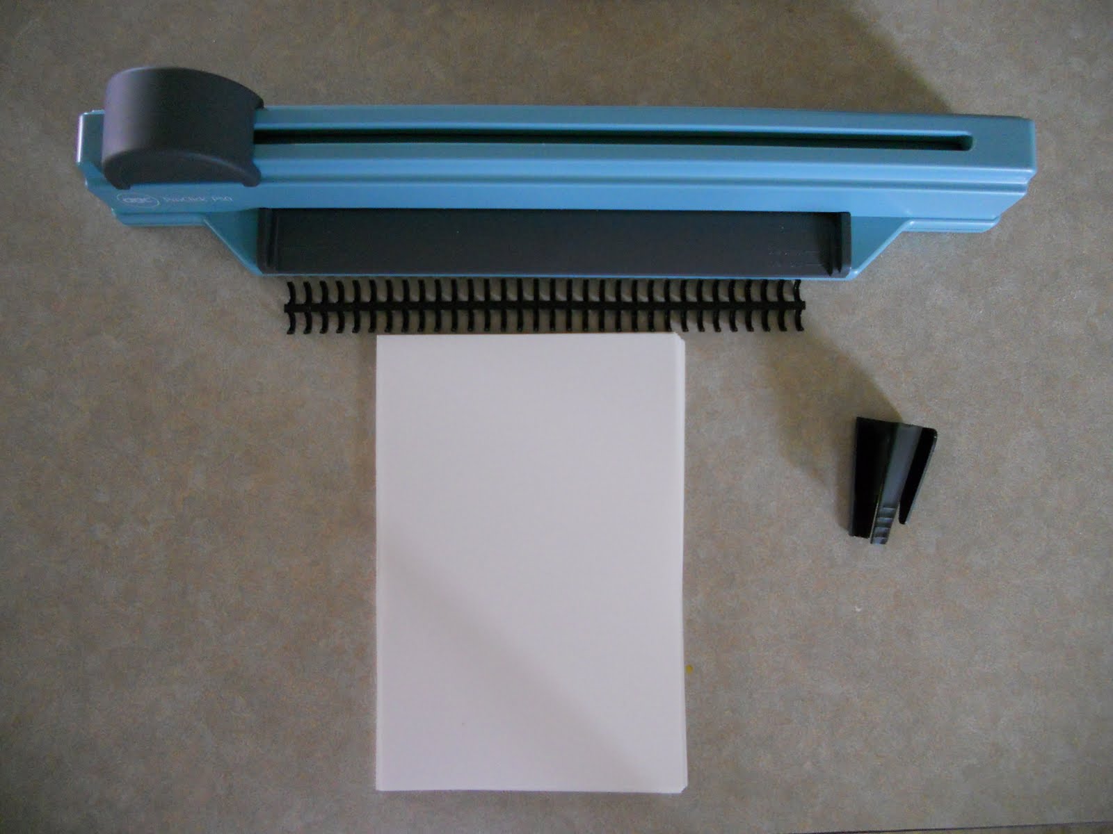 Journey Through Love: I'm loving this new binding machine